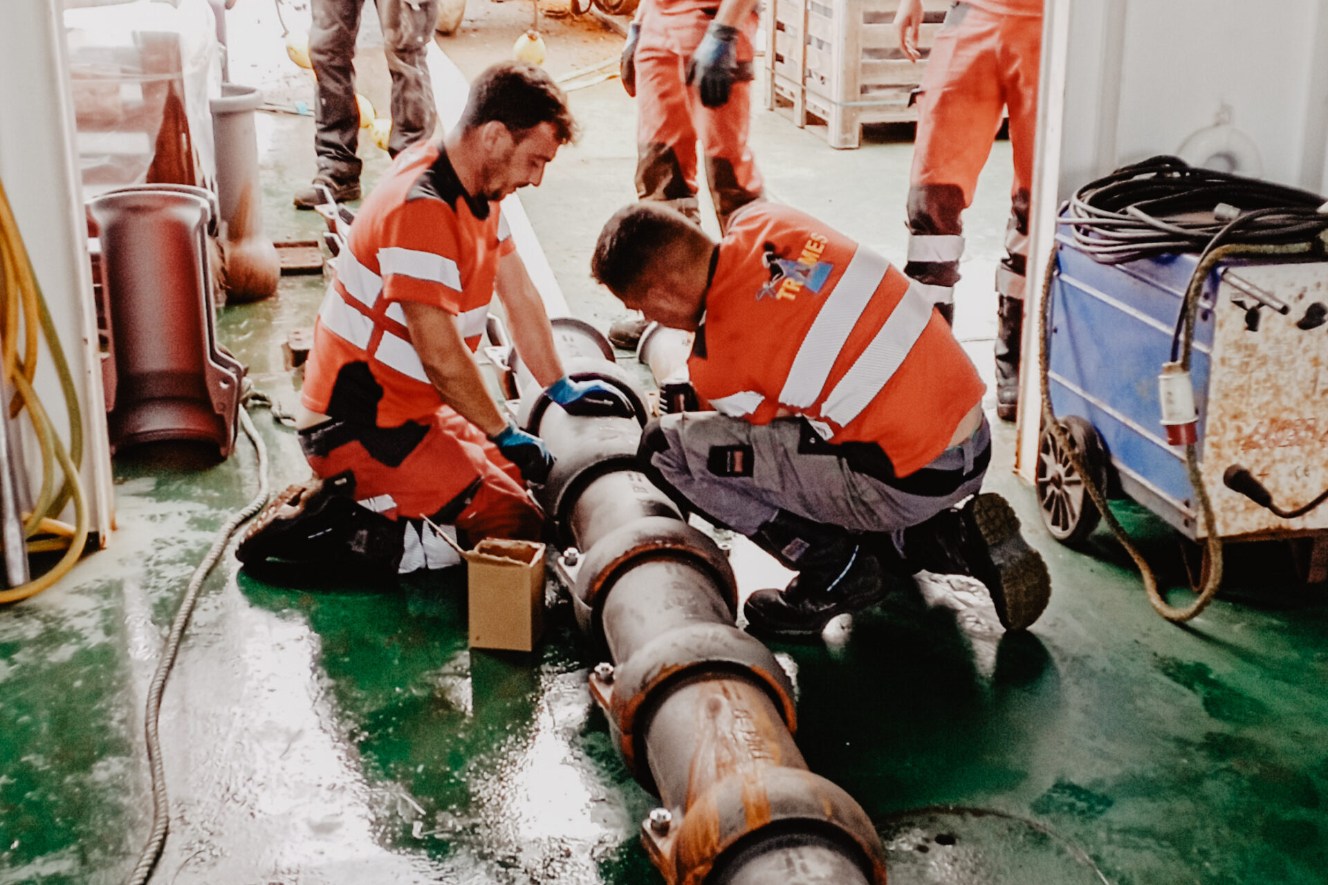 Pressure pipeline installed in Gran Canaria